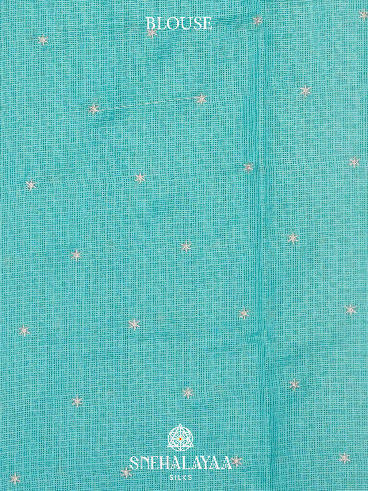 Aqua Blue Kota Saree