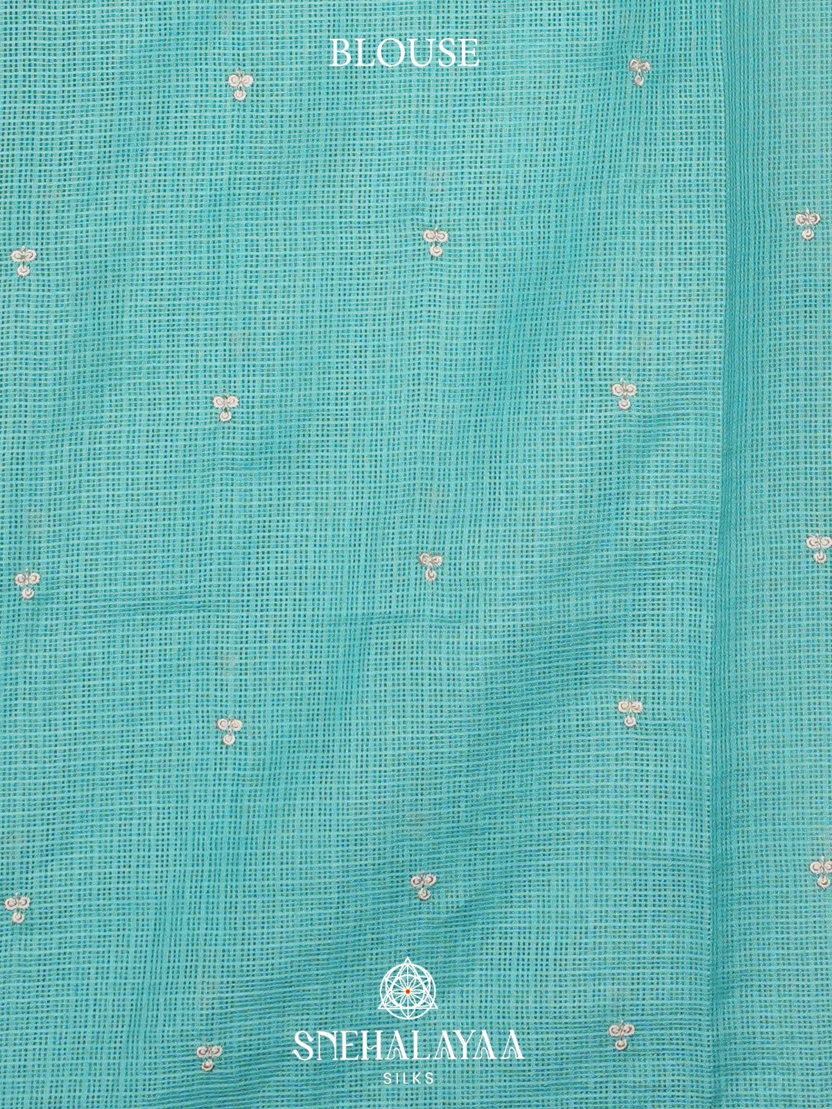Aqua Blue Kota Saree