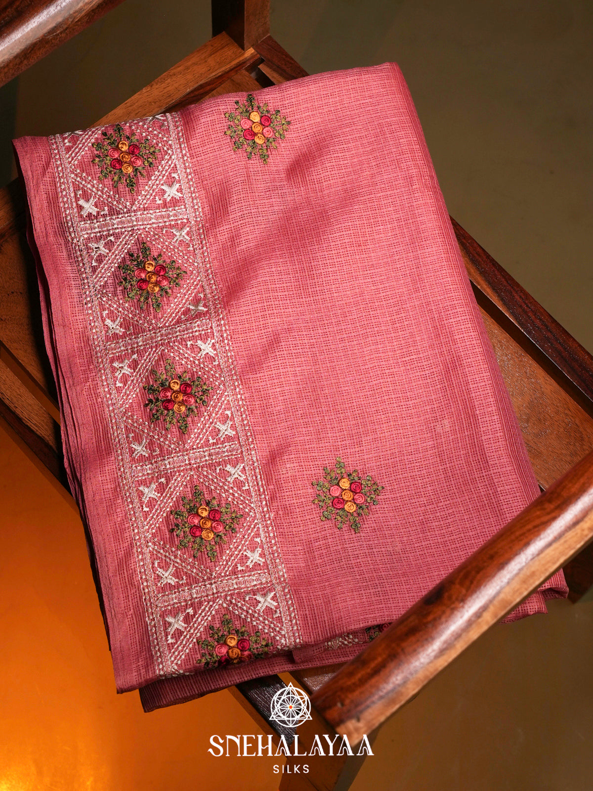 Pink Kota Saree
