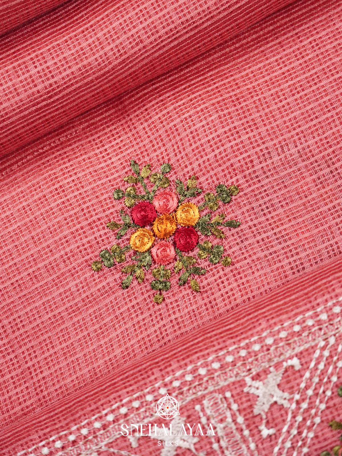 Pink Kota Saree