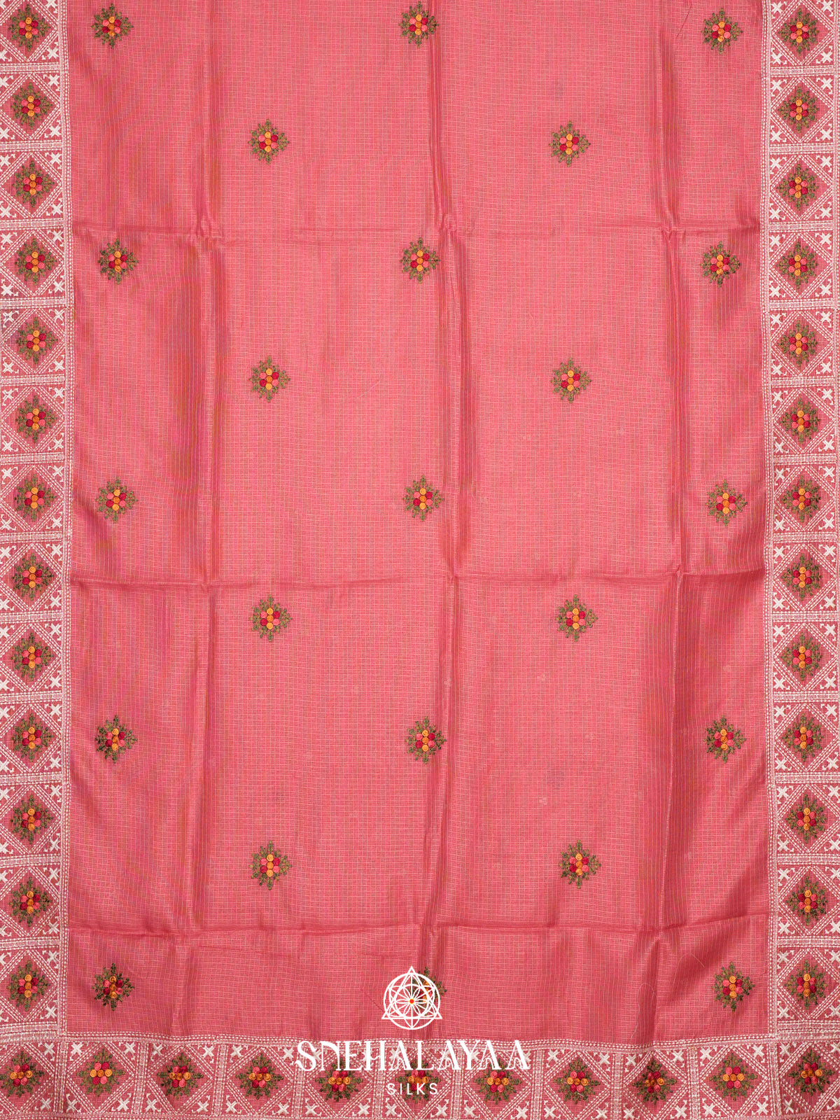 Pink Kota Saree