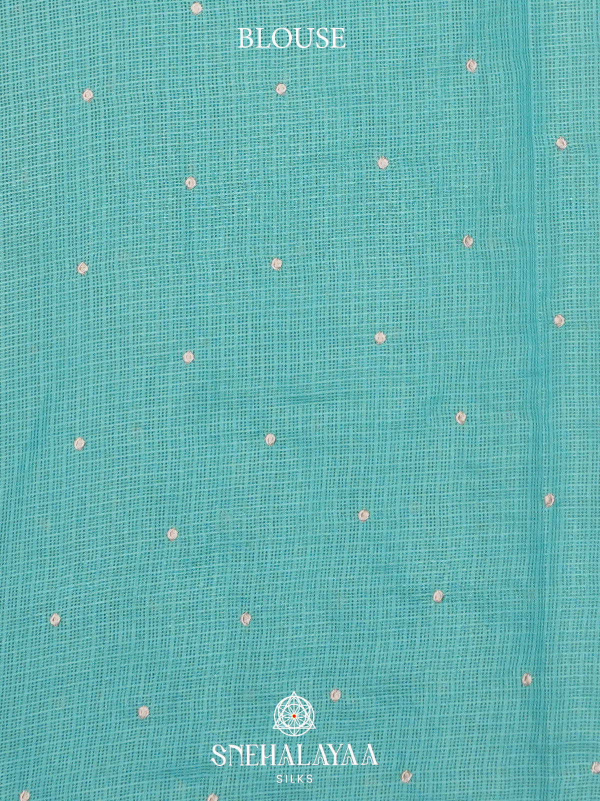 Sky Blue Kota Saree