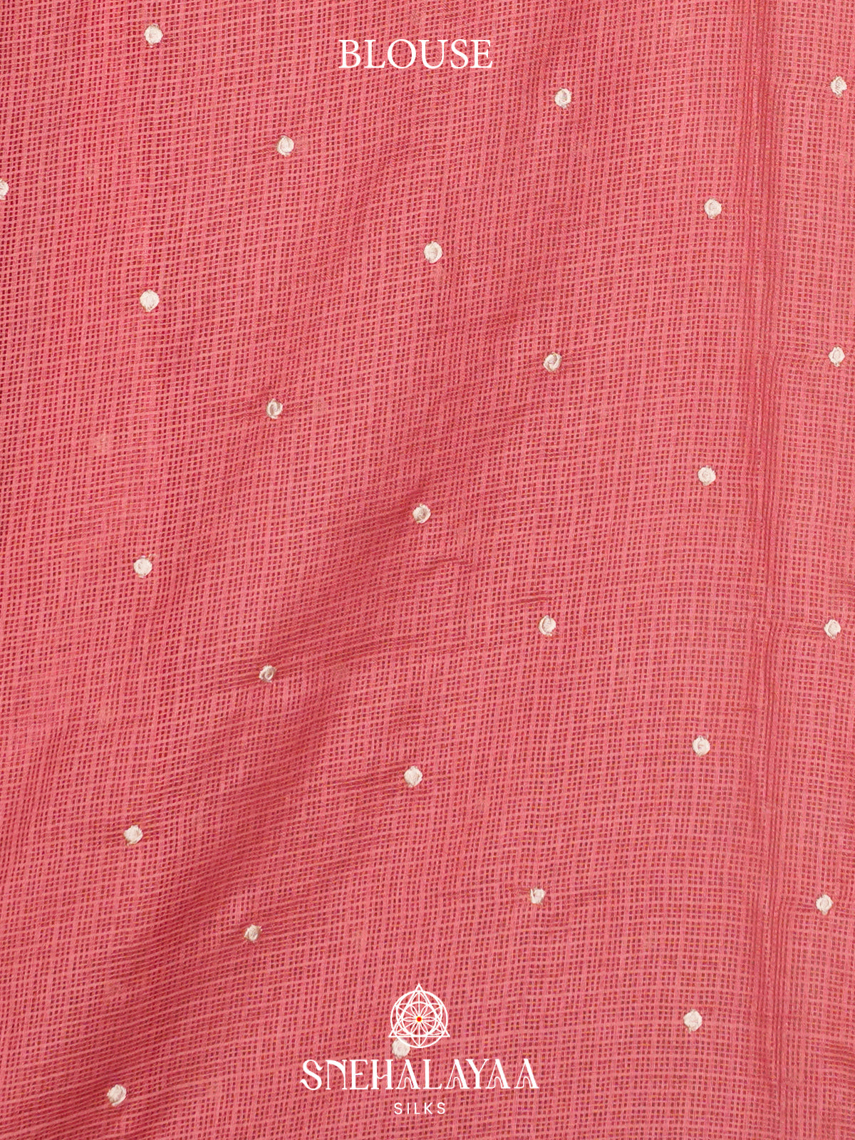 Dusty Rose Kota Saree