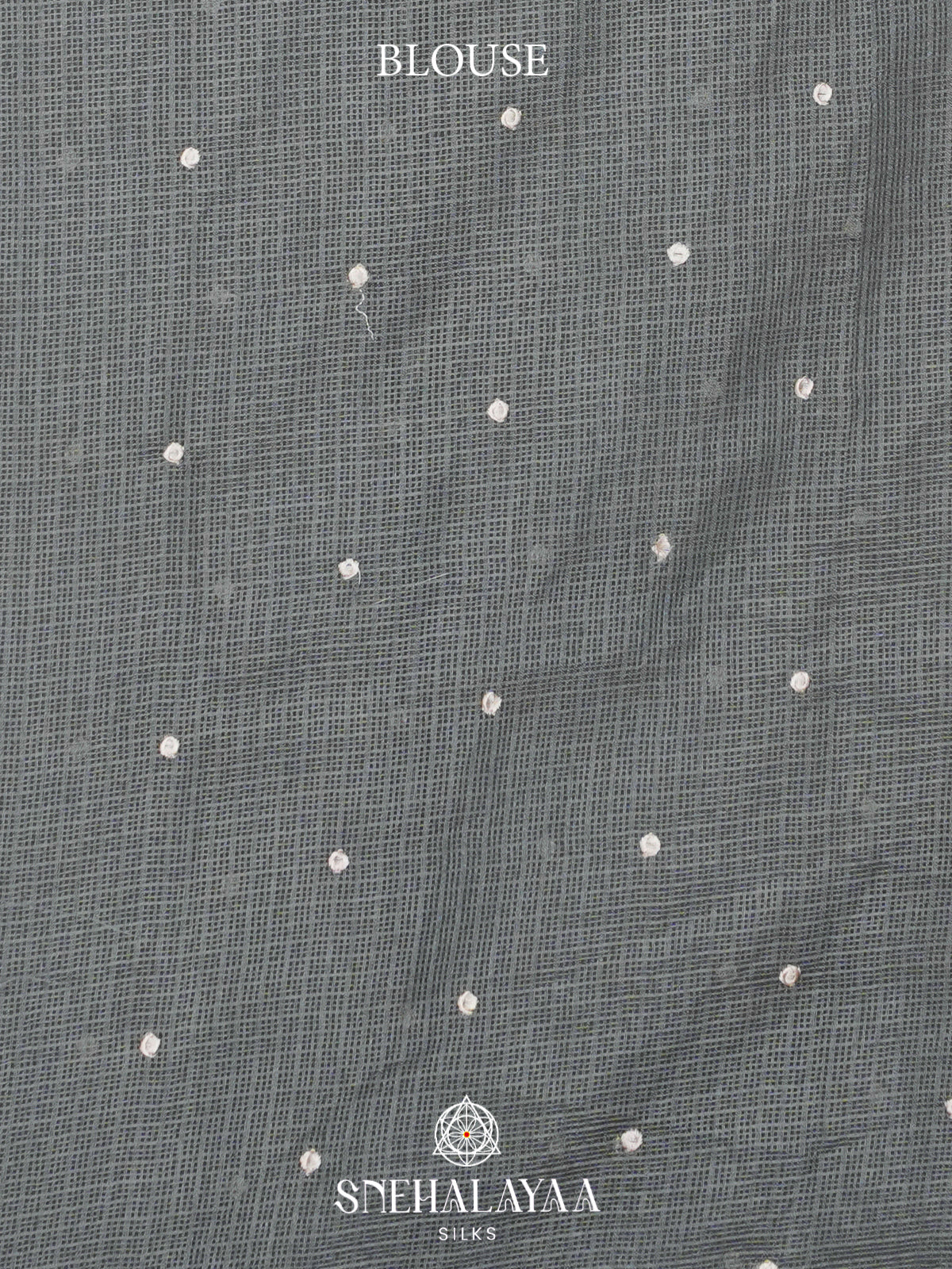 Grey Kota Saree