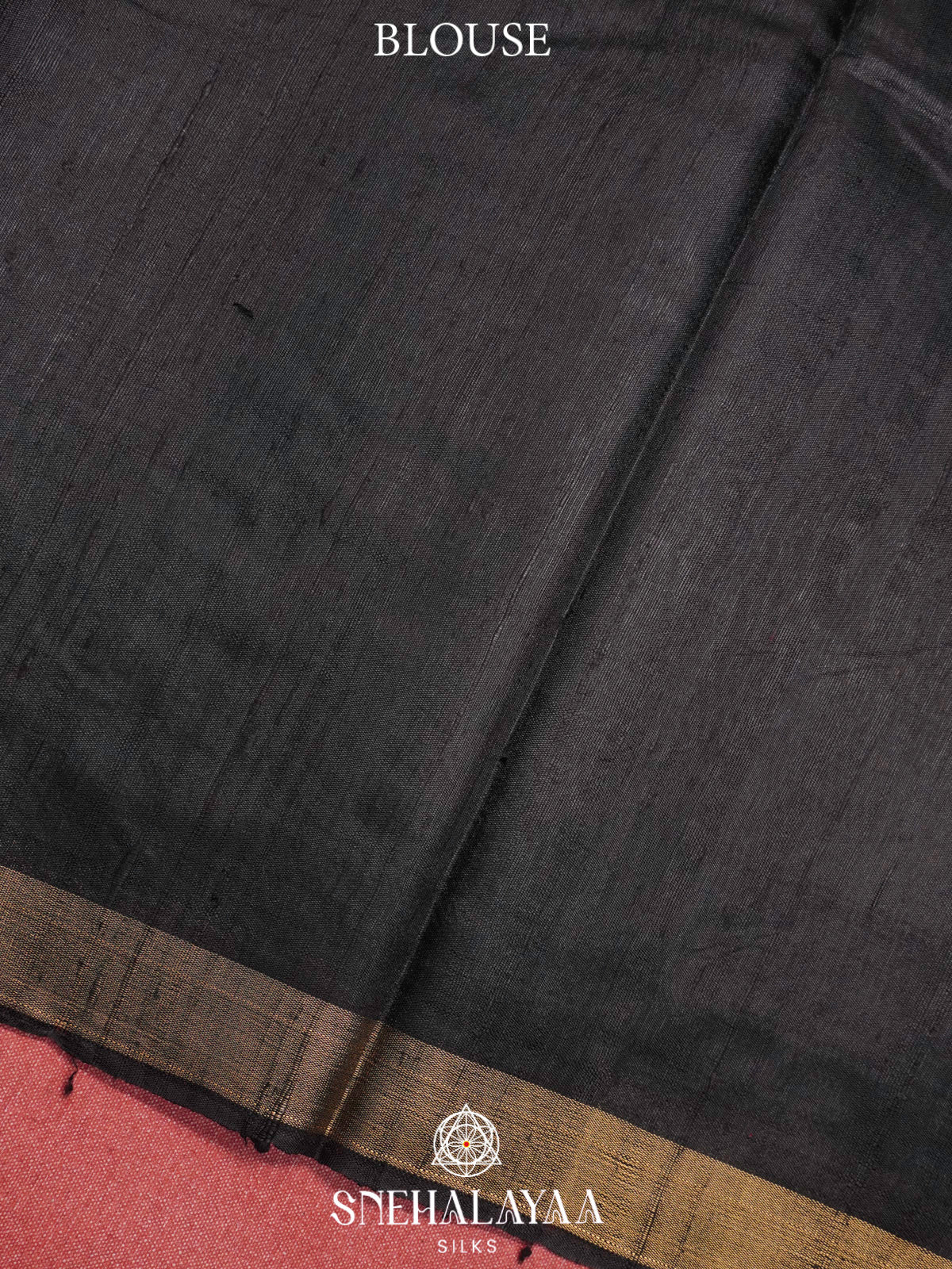 Brown Dupion Silk Saree