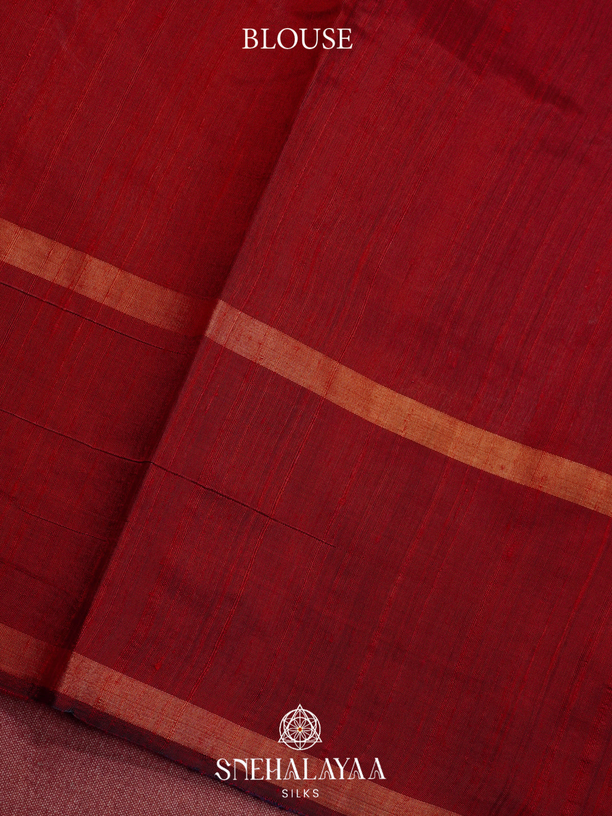Maroon Dupion Saree