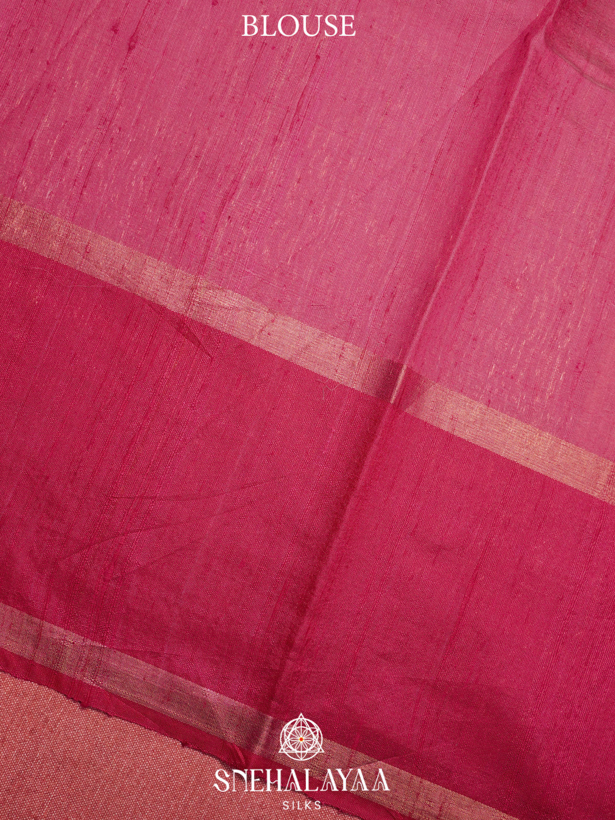 Orange Dupion Silk Saree