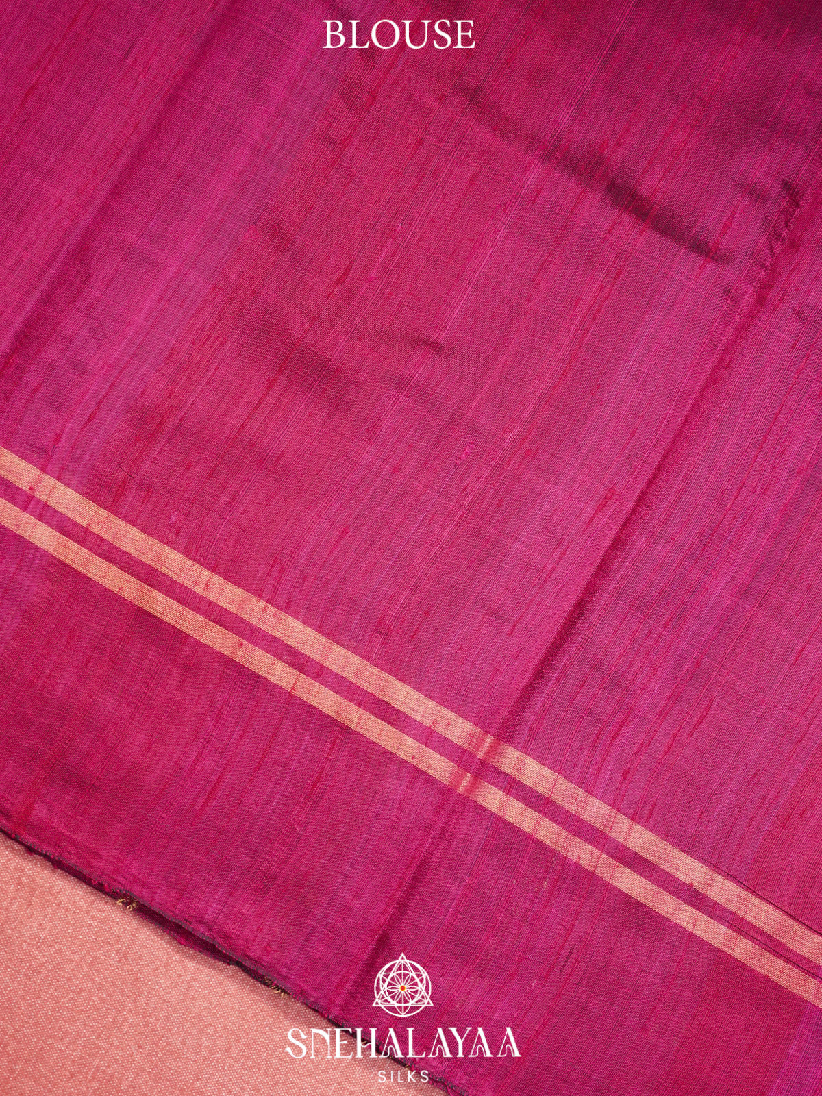 Coffee Brown Dupion Silk Saree