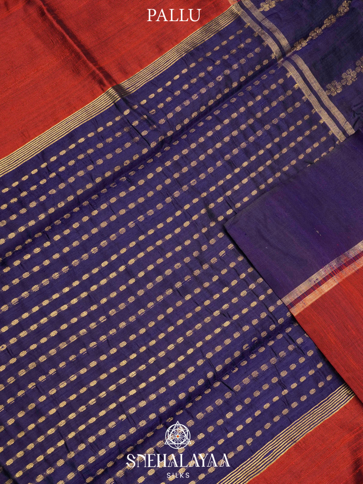 Red Dupion Silk Saree