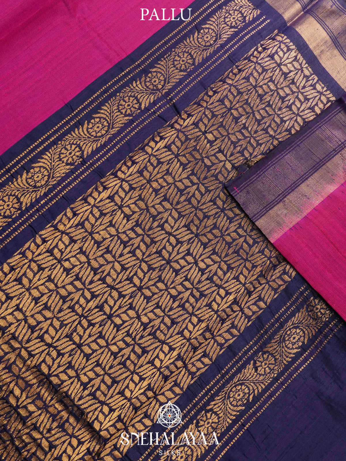 Pink Dupion Silk Saree