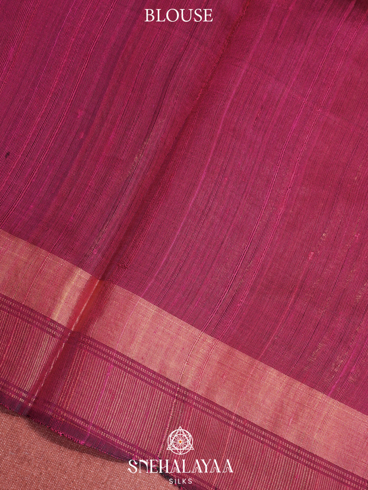 Brown Dupion Silk Saree