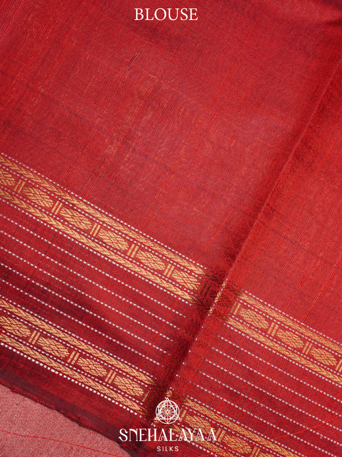 Blue Dupion Silk Saree