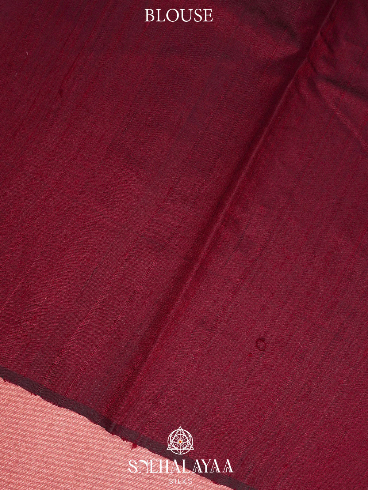 Burnt Orange Dupion Silk Saree