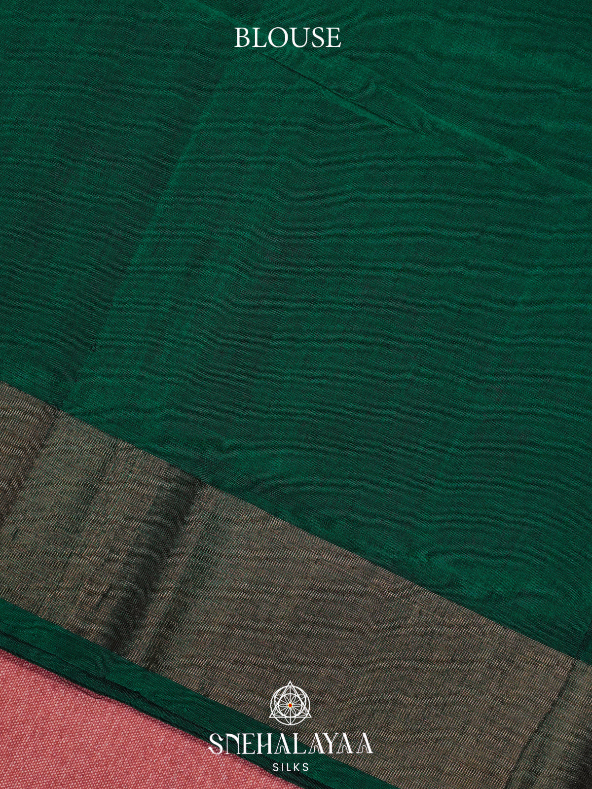 Red Ikat Silk Cotton Saree