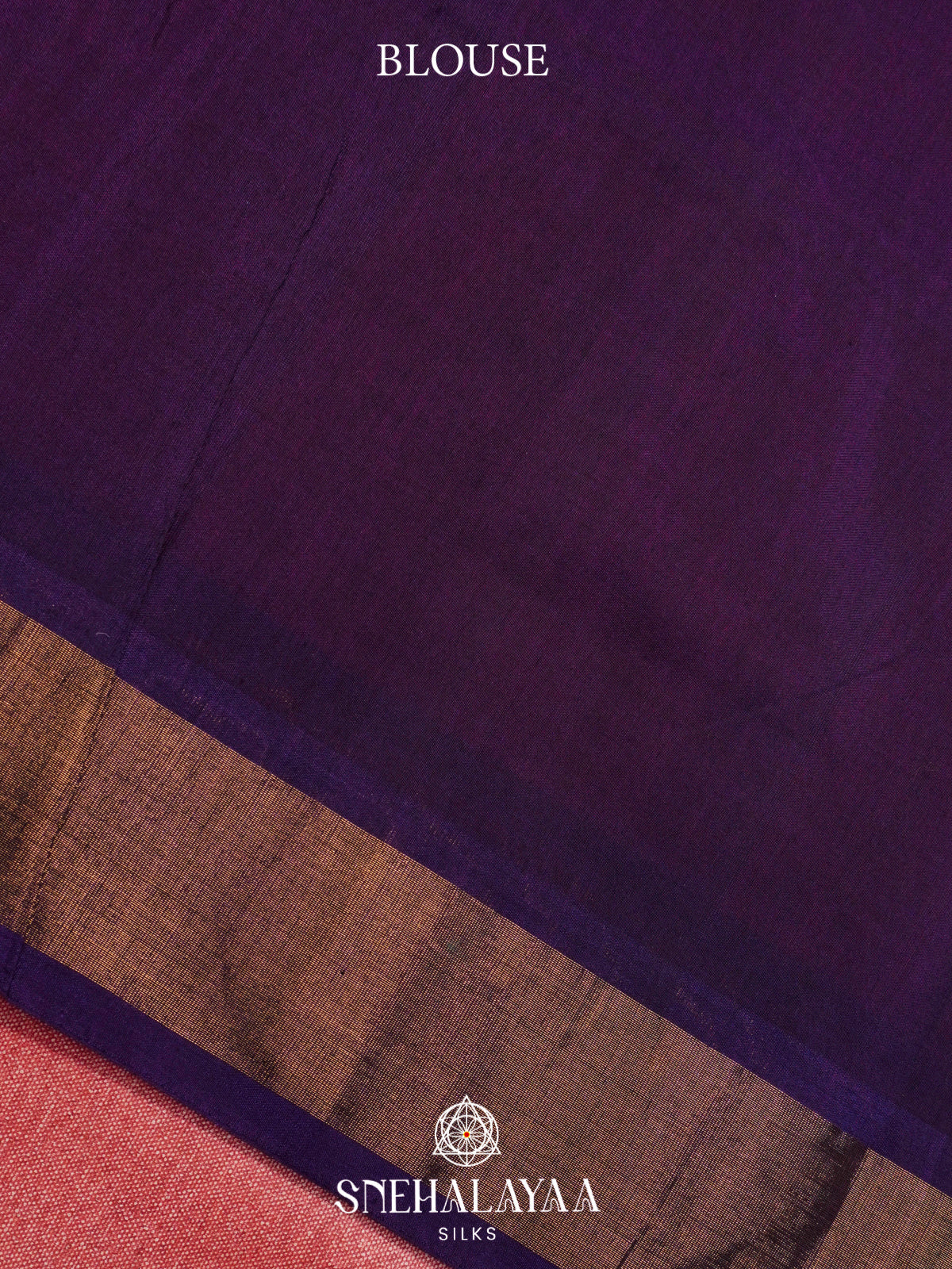 Orange Ikat Silk Cotton Saree
