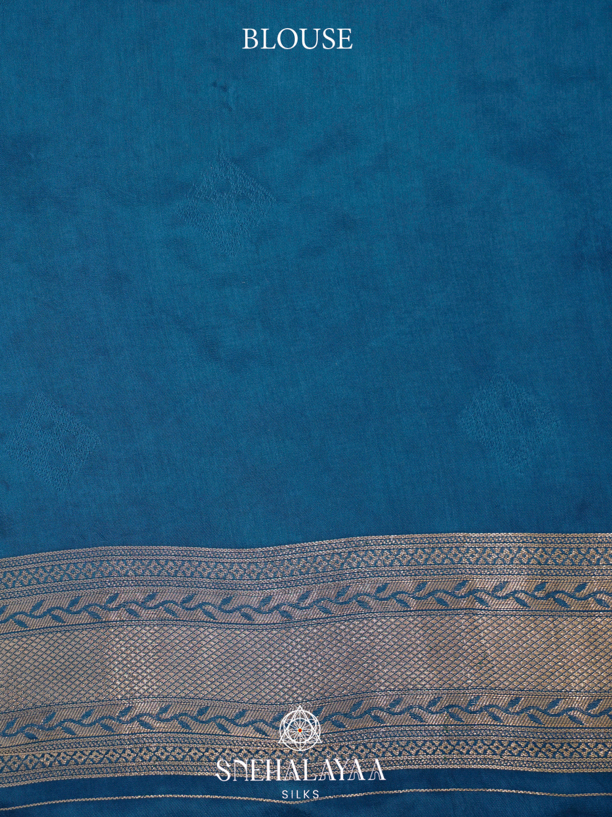 Peacock Blue Semi Pochampally Saree with Multicolour Traditional Ikkat Weave