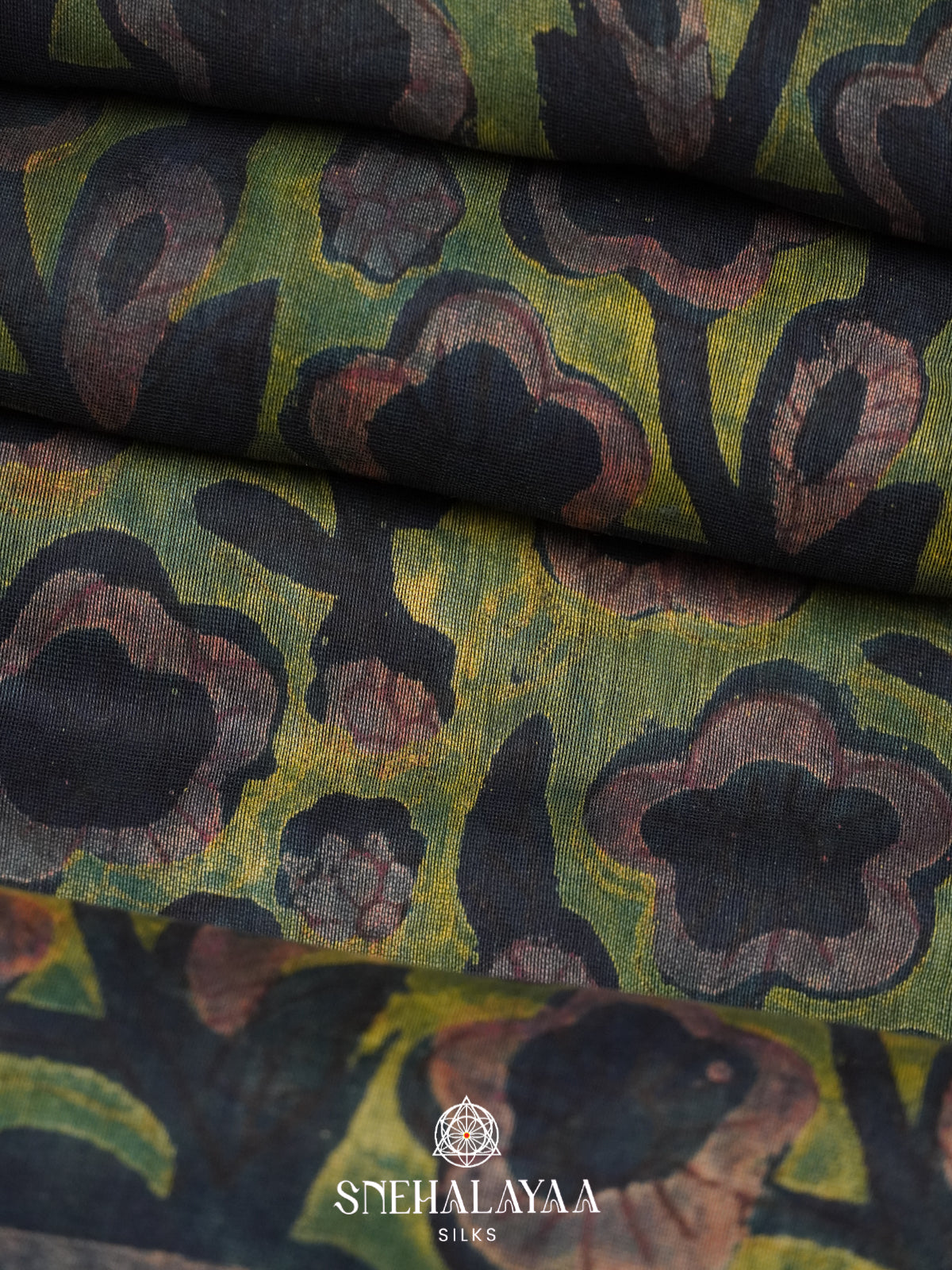 Multicolour Chanderi Saree