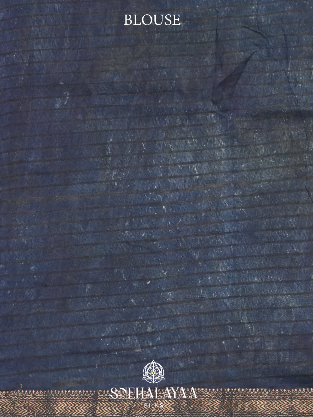 Blue Chanderi Saree