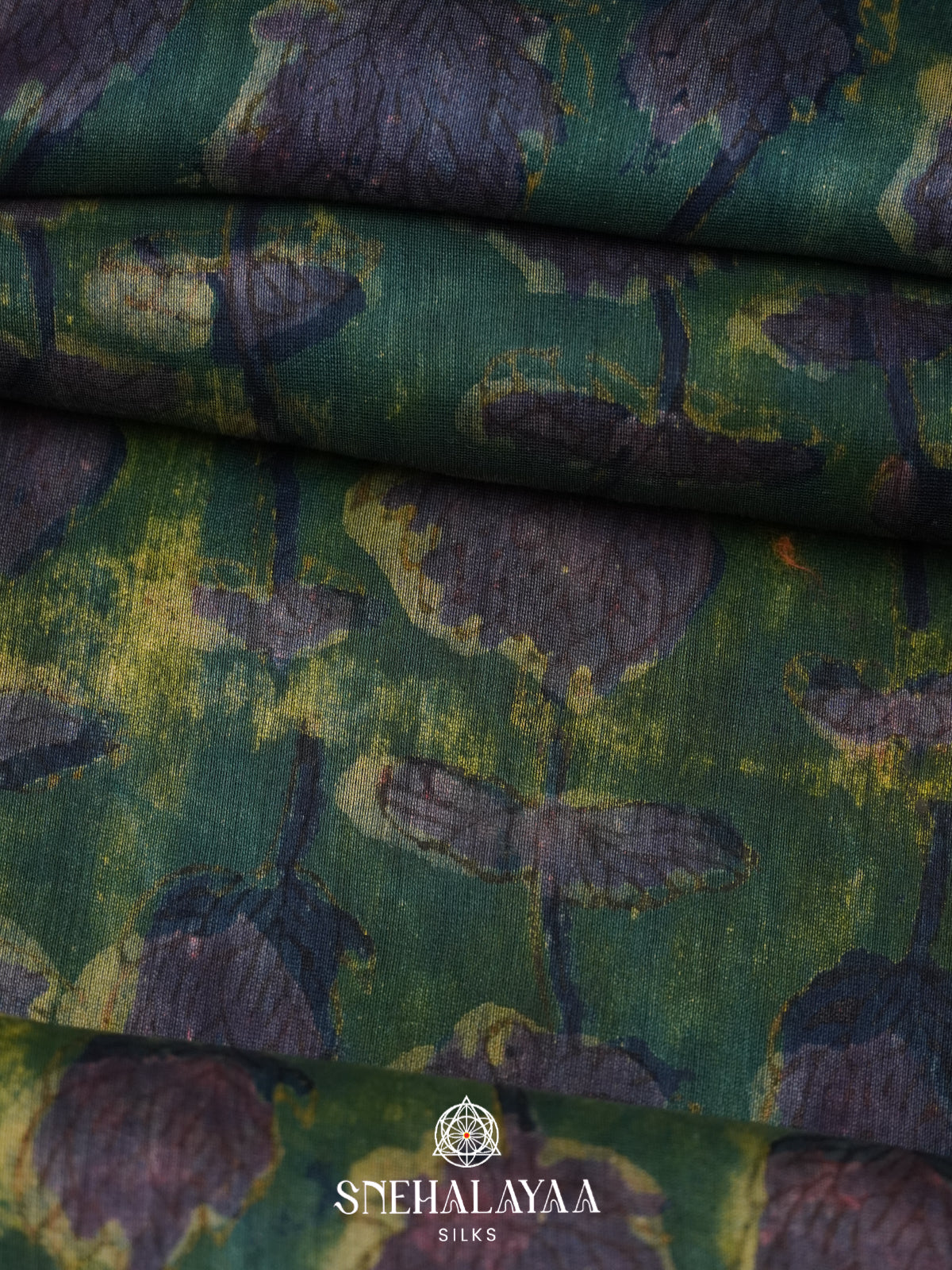 Multicolour Chanderi Saree