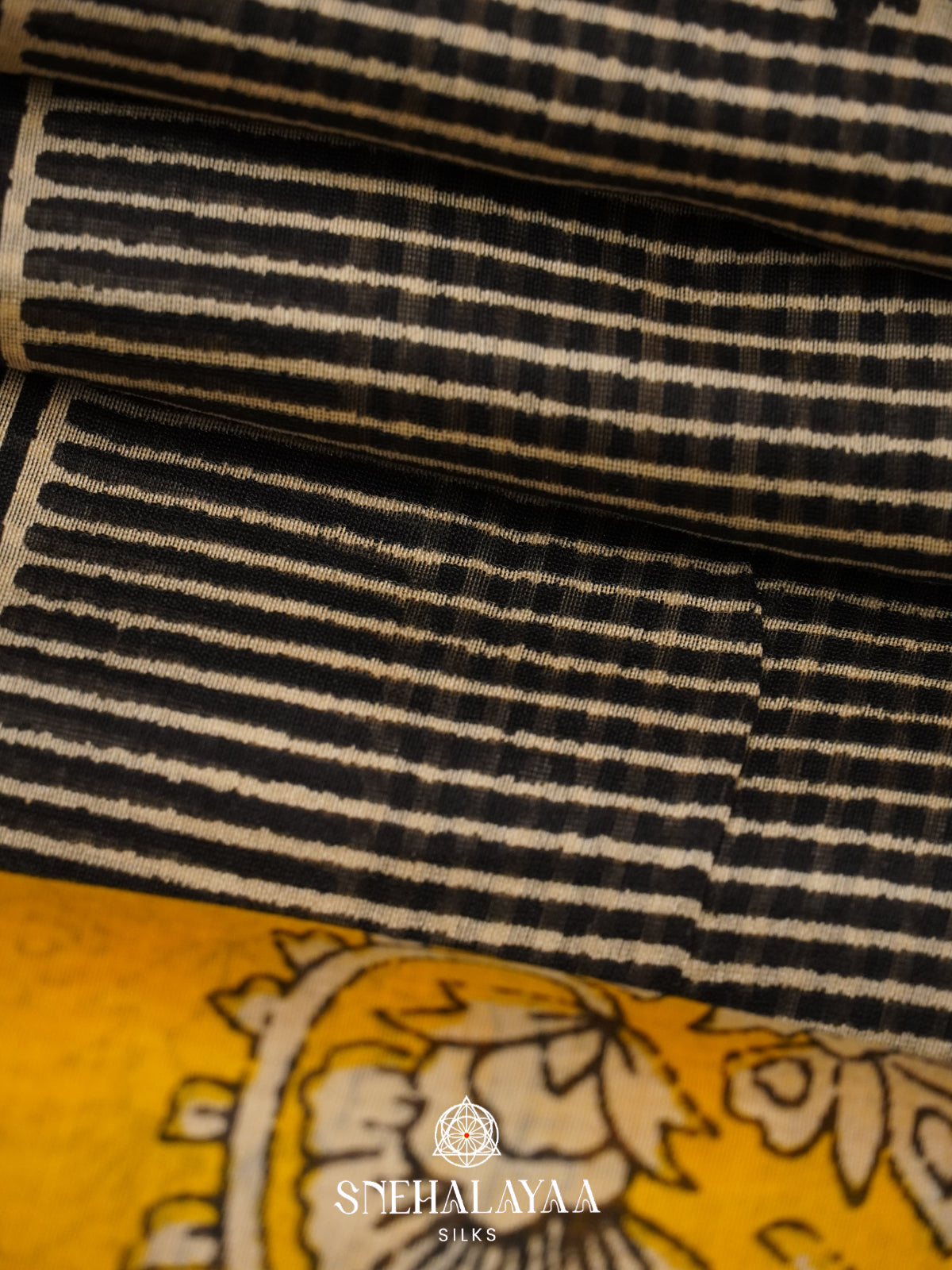 Beige Chanderi Saree