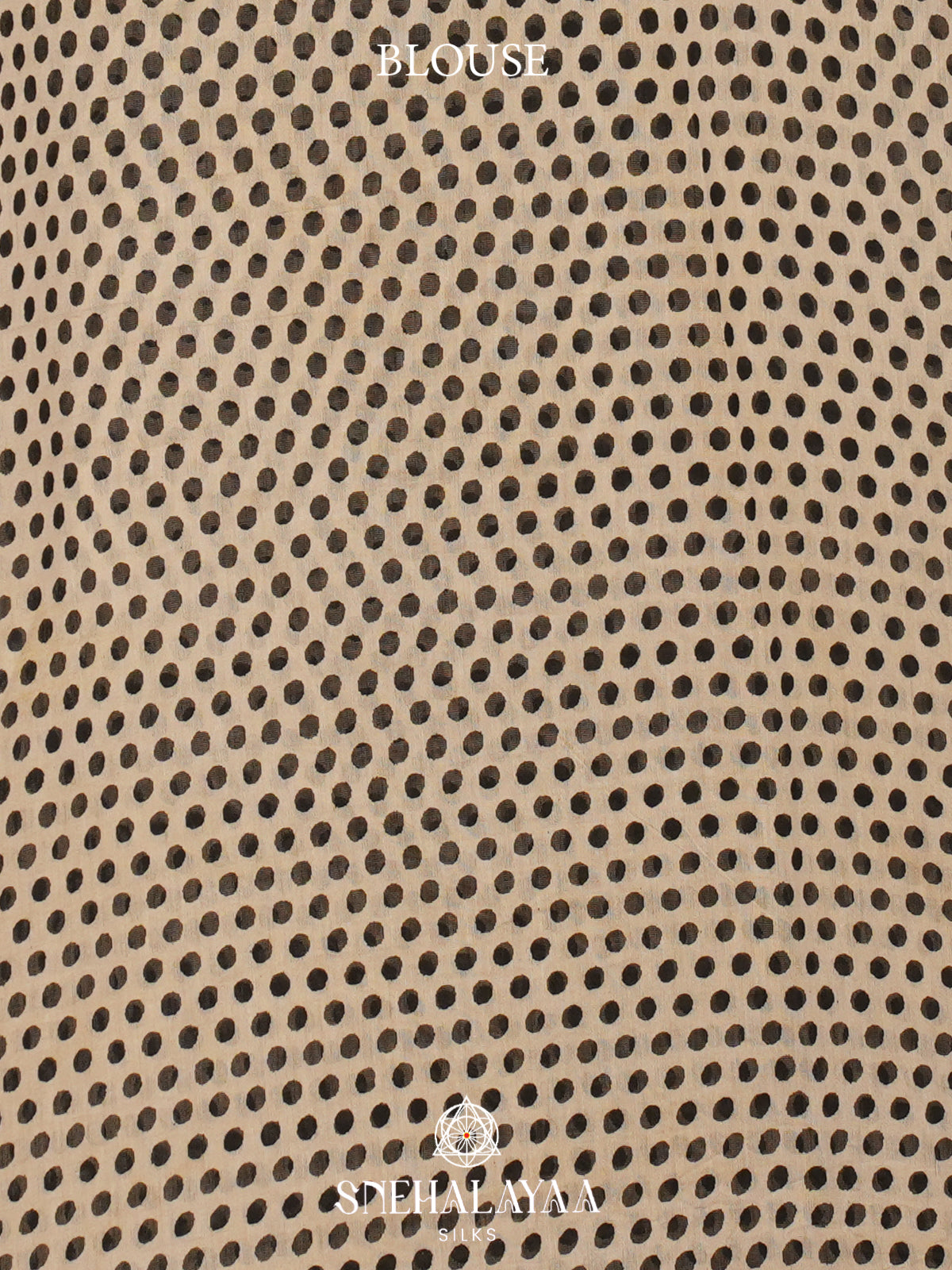 Beige Chanderi Saree