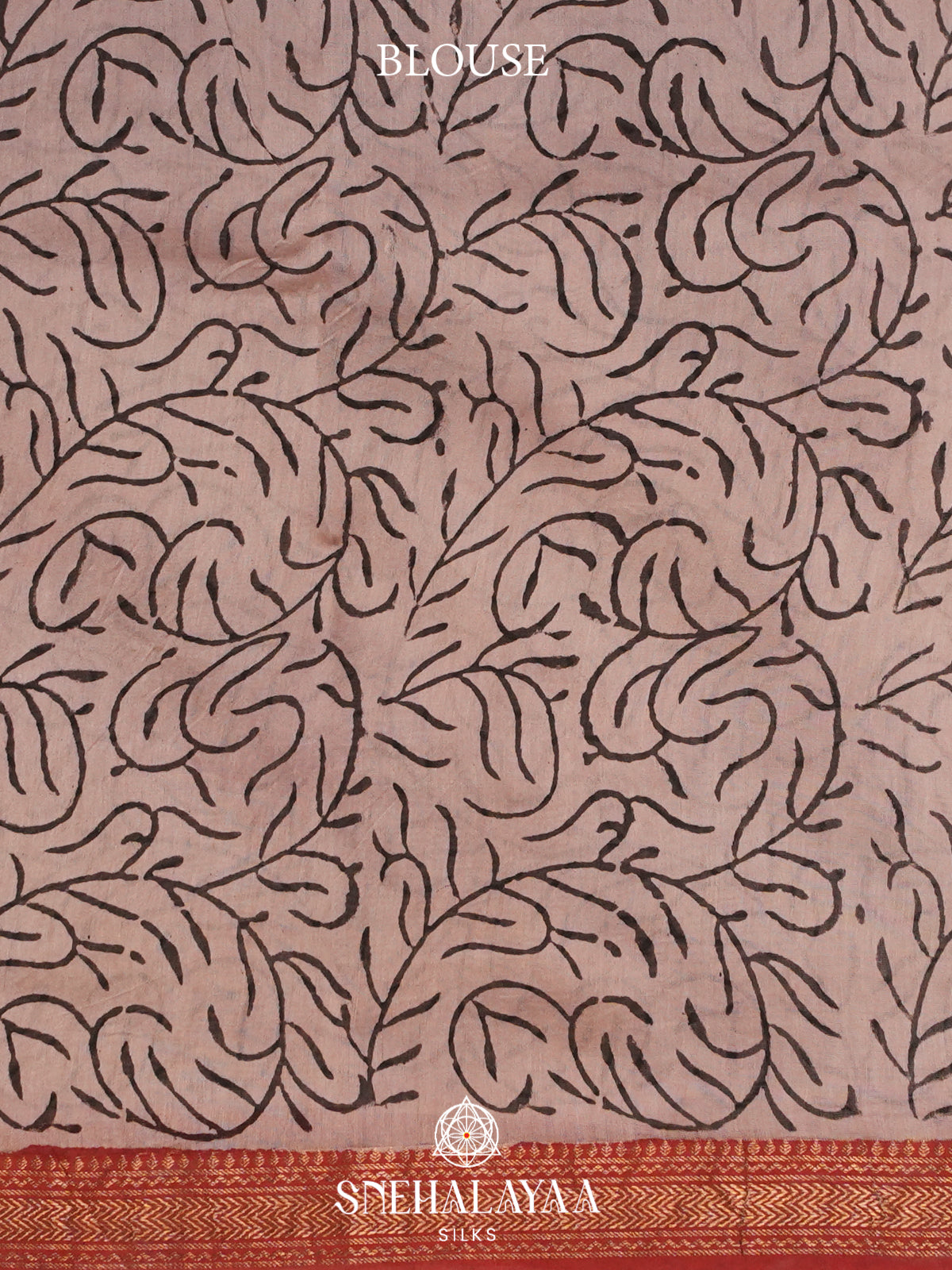 Black Chanderi Saree