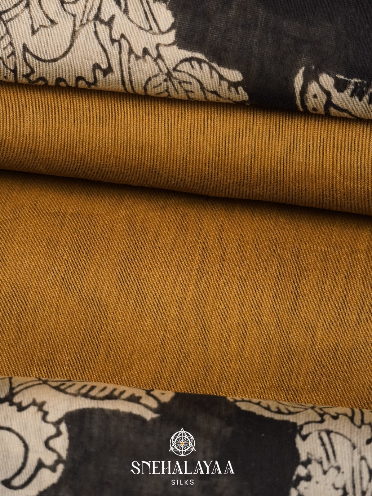 Mehandi Green Chanderi Saree