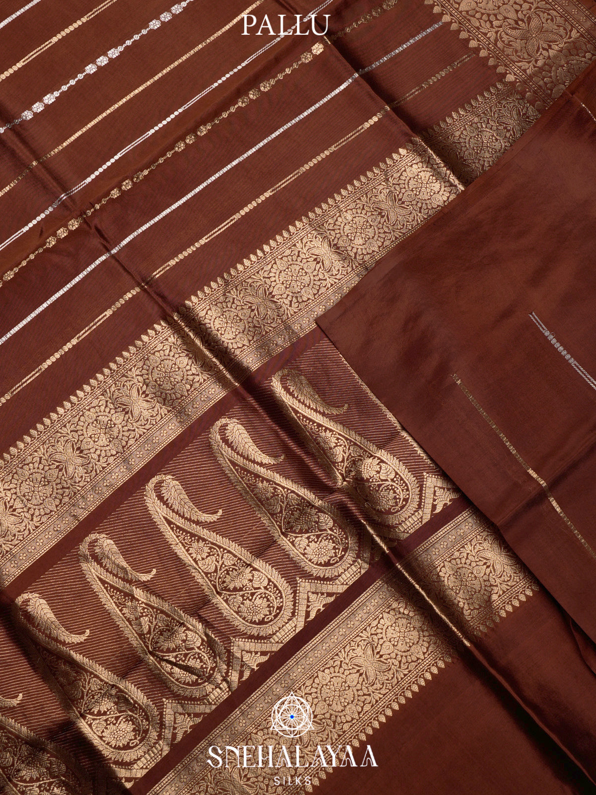 Brown Banaras Saree