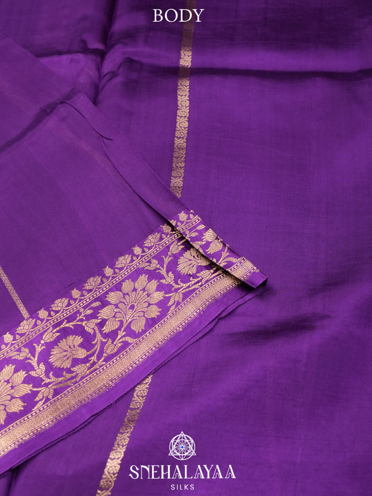 Purple Banaras Saree