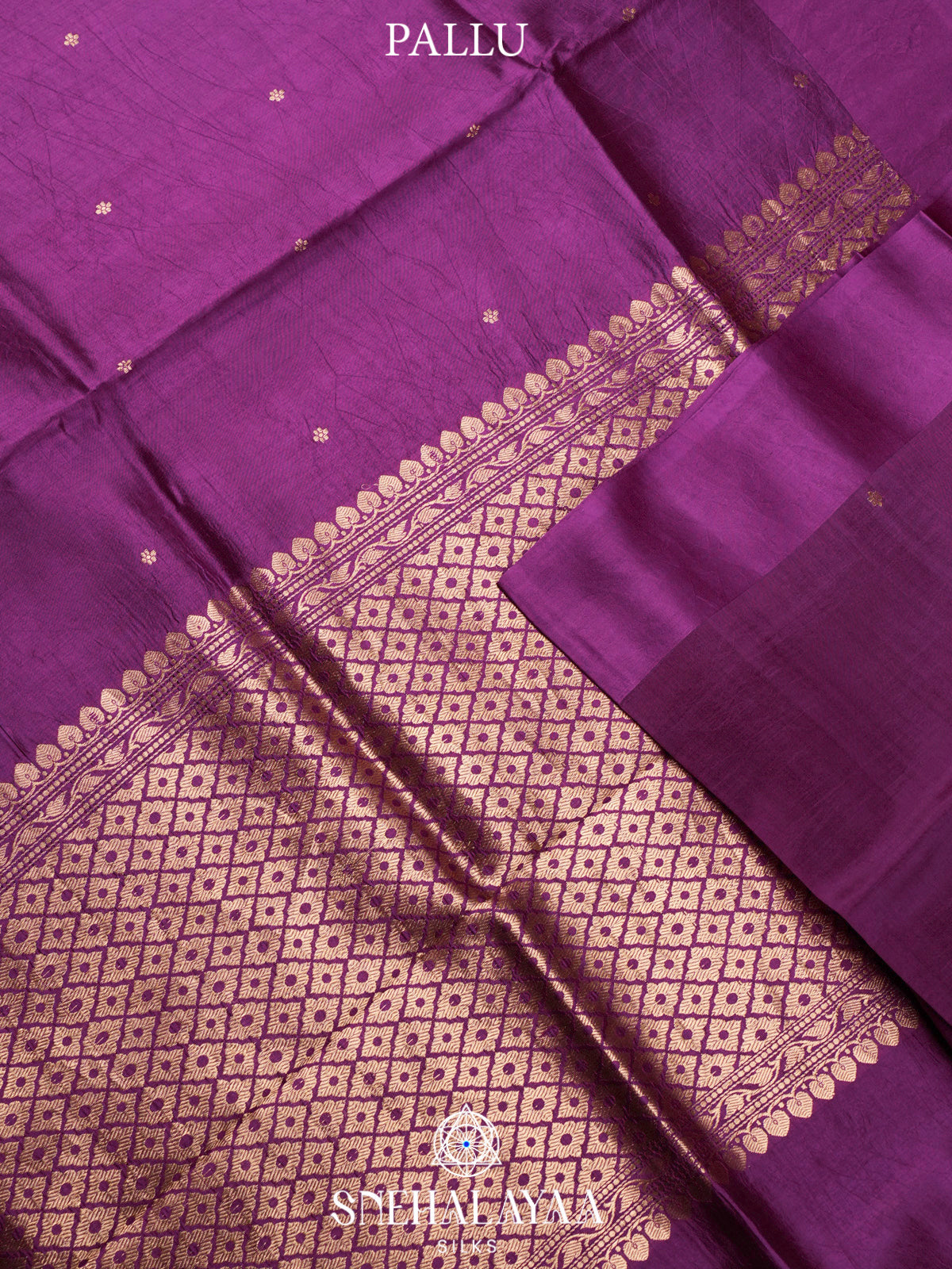 Magenta Banaras Saree