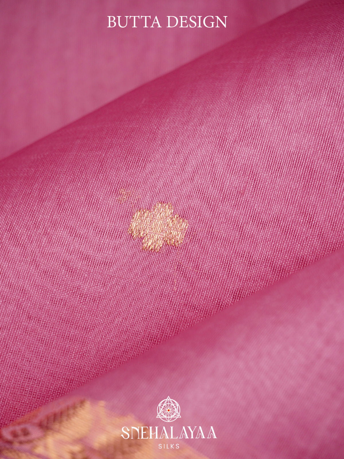 Mauve Pink Kora Silk Saree