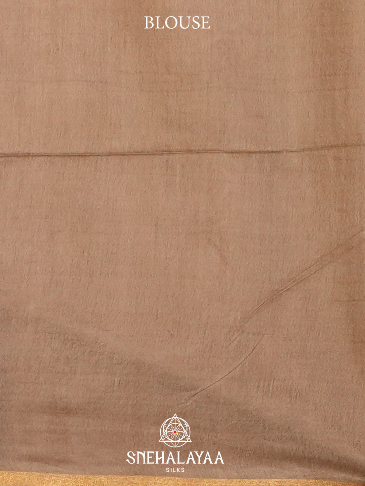 Coffee Brown Bamboo Silk Saree
