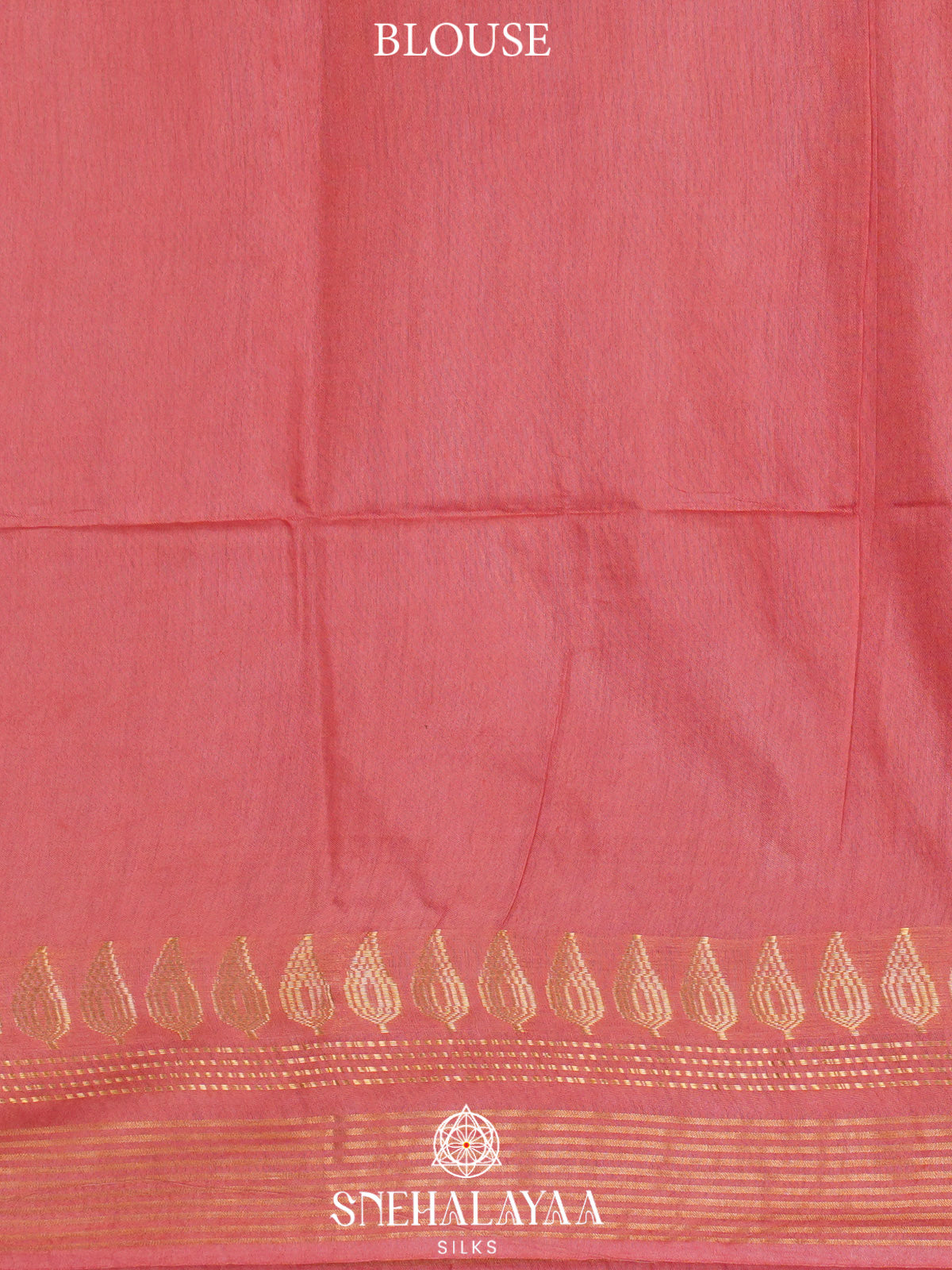 Pink Bamboo Silk Saree