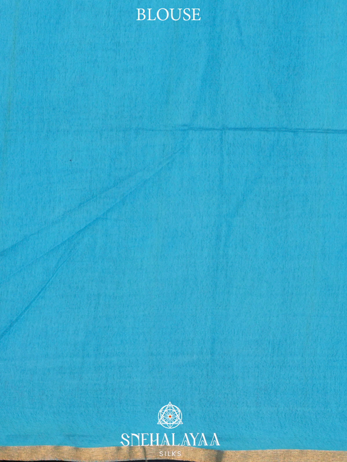 Navy Blue Bamboo Silk Saree