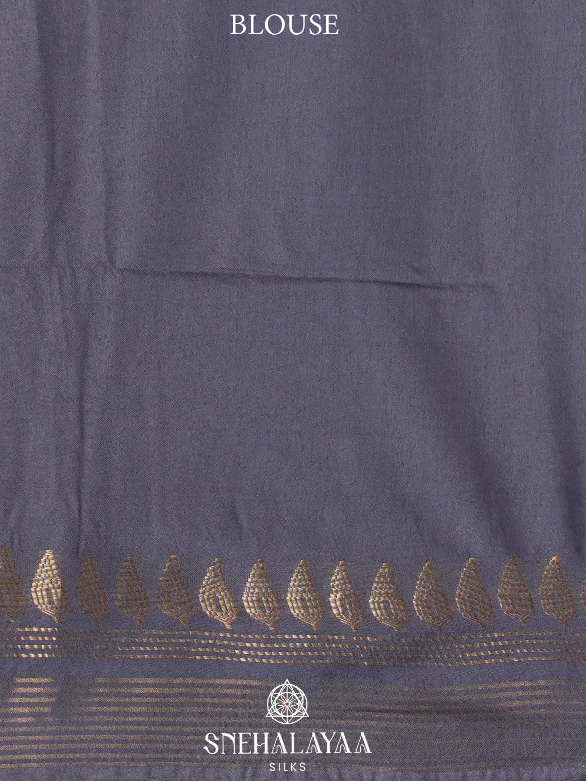 Grey Bamboo Silk Saree