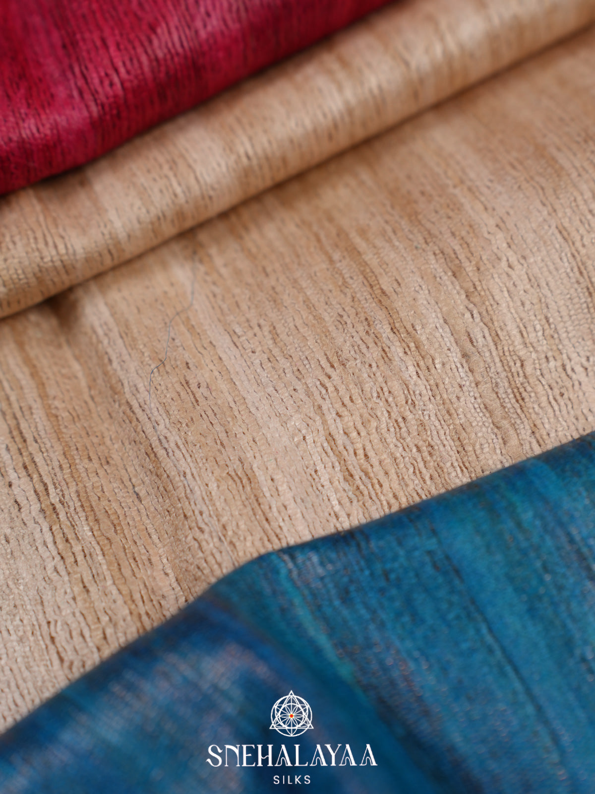Beige Jute Saree