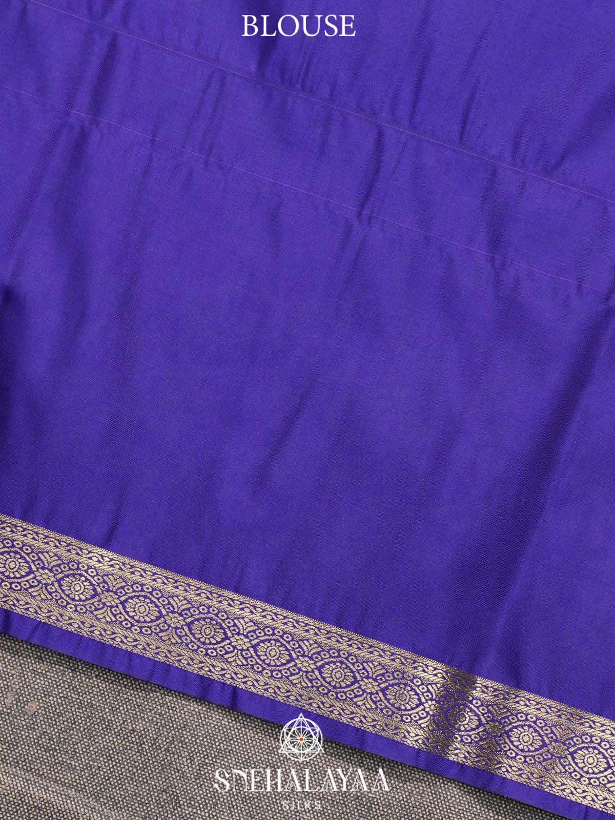 Royal Blue Art Silk Saree