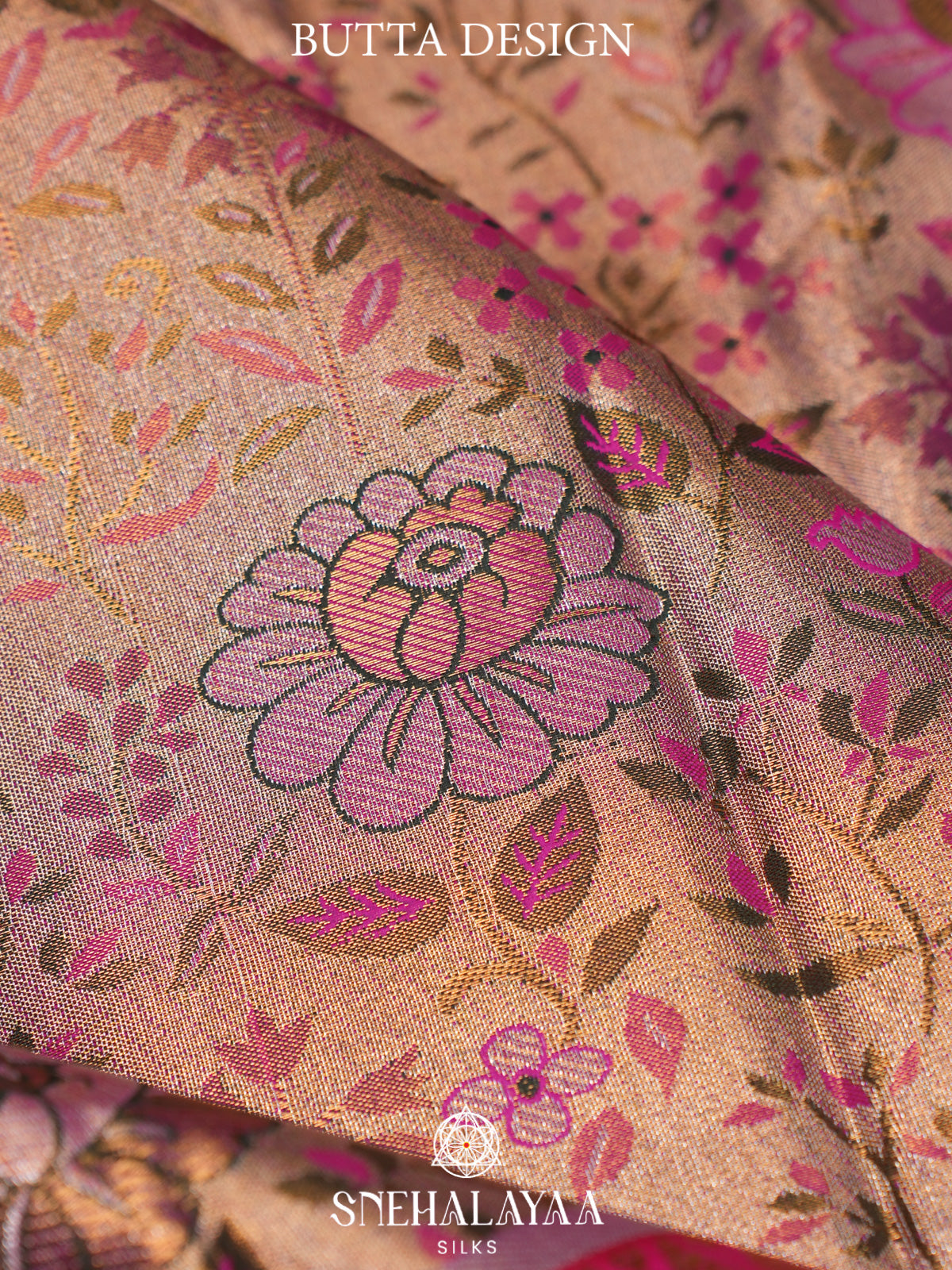 Beige Art Silk Saree
