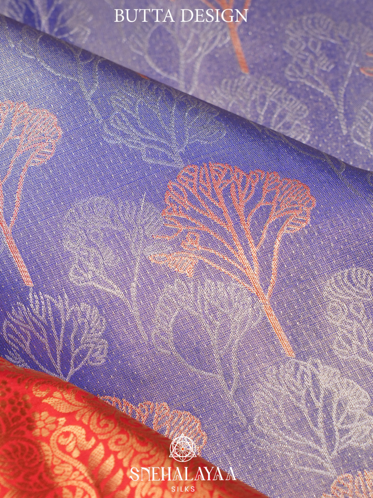 Blue Art Silk Saree