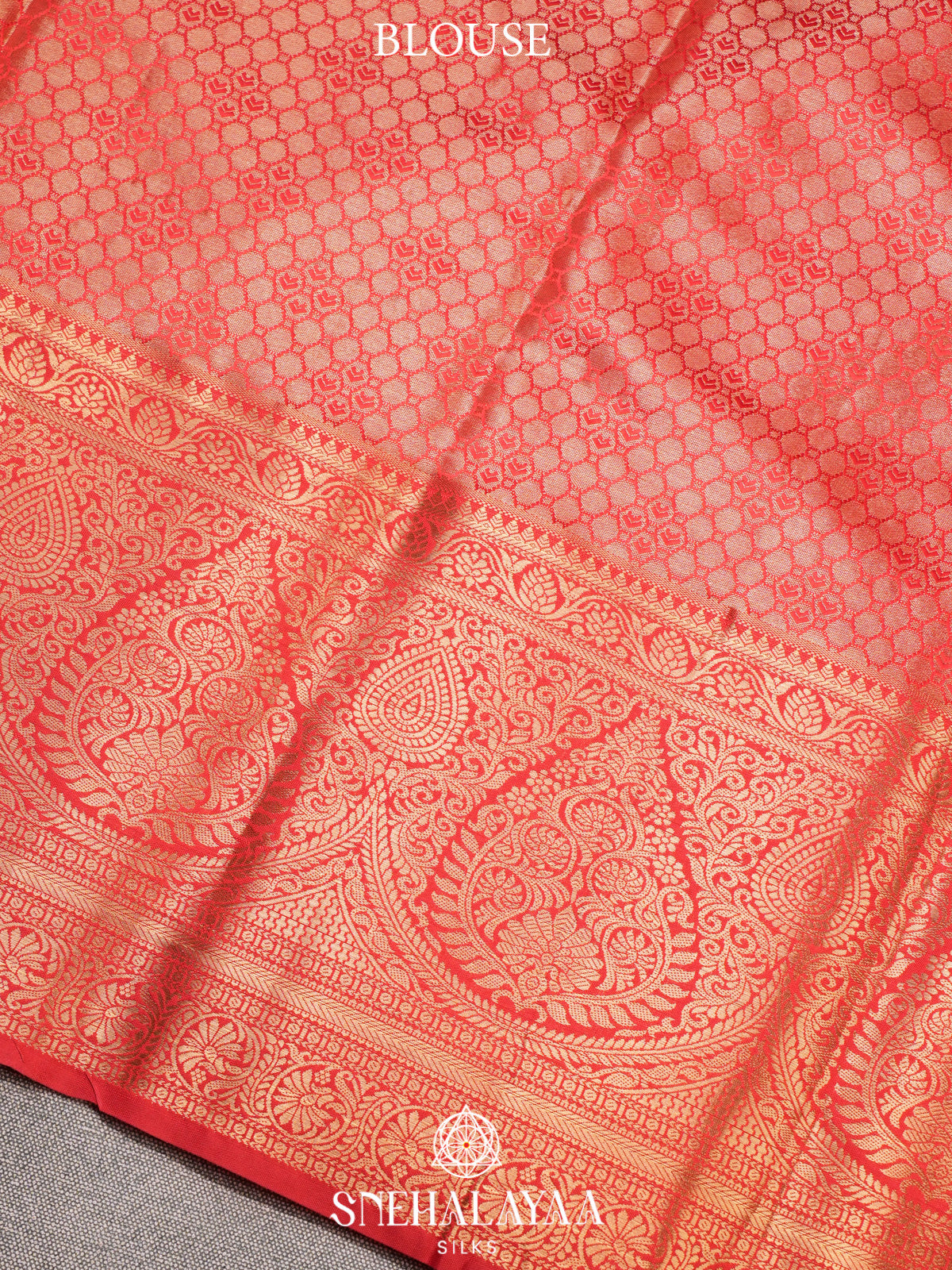 Blue Art Silk Saree