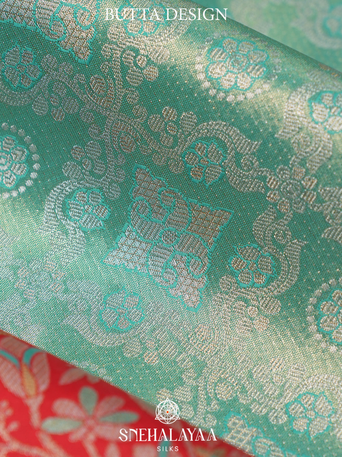 Teal Art Silk Saree