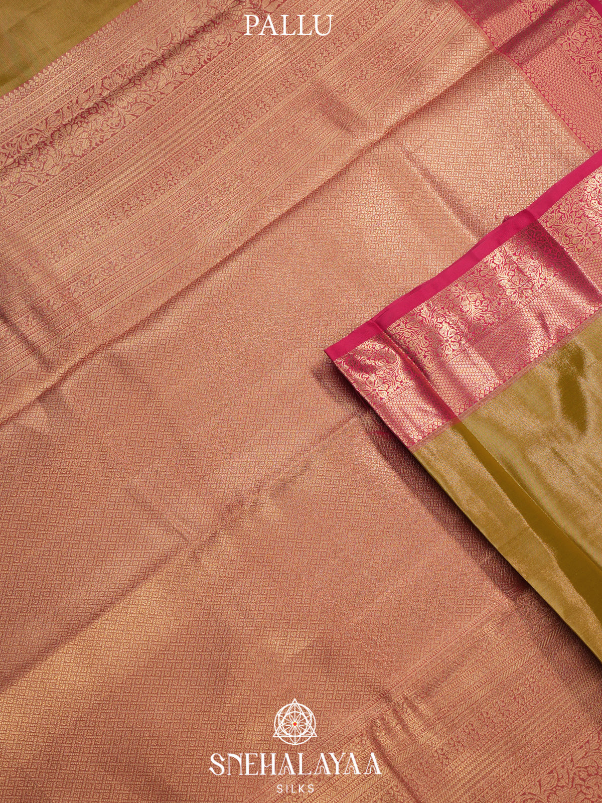 Olive Art Silk Saree