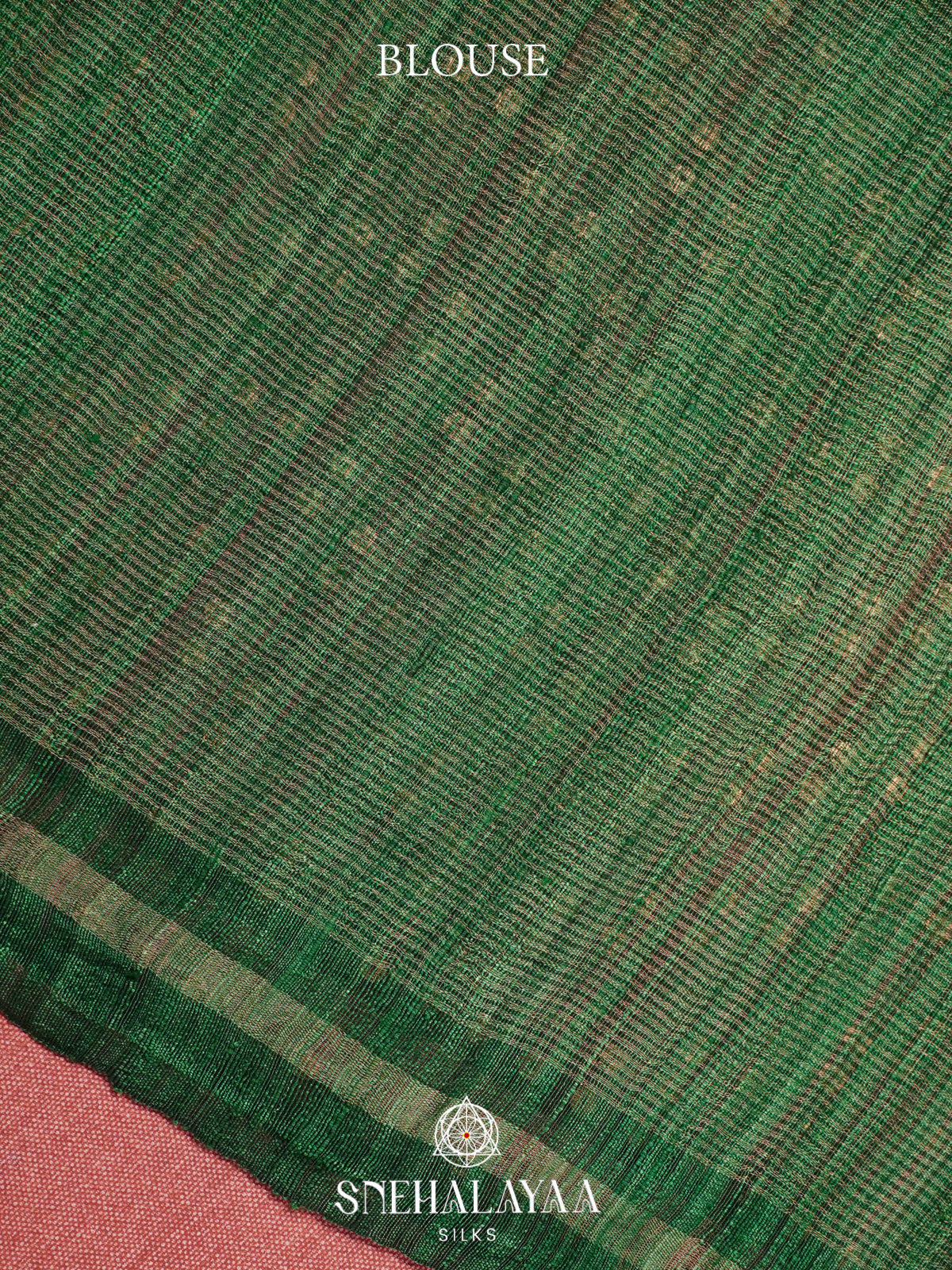Green Kora Silk Saree
