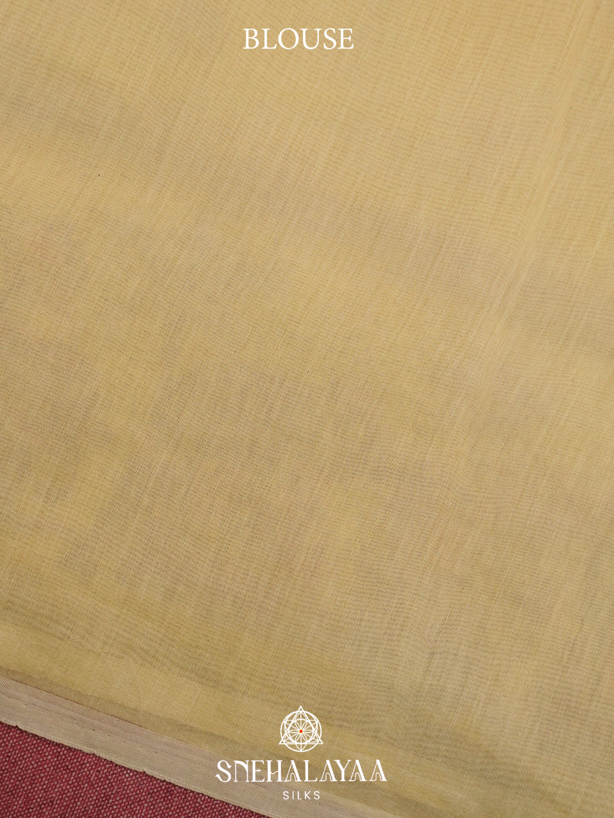 Pale Yellow Chanderi Saree