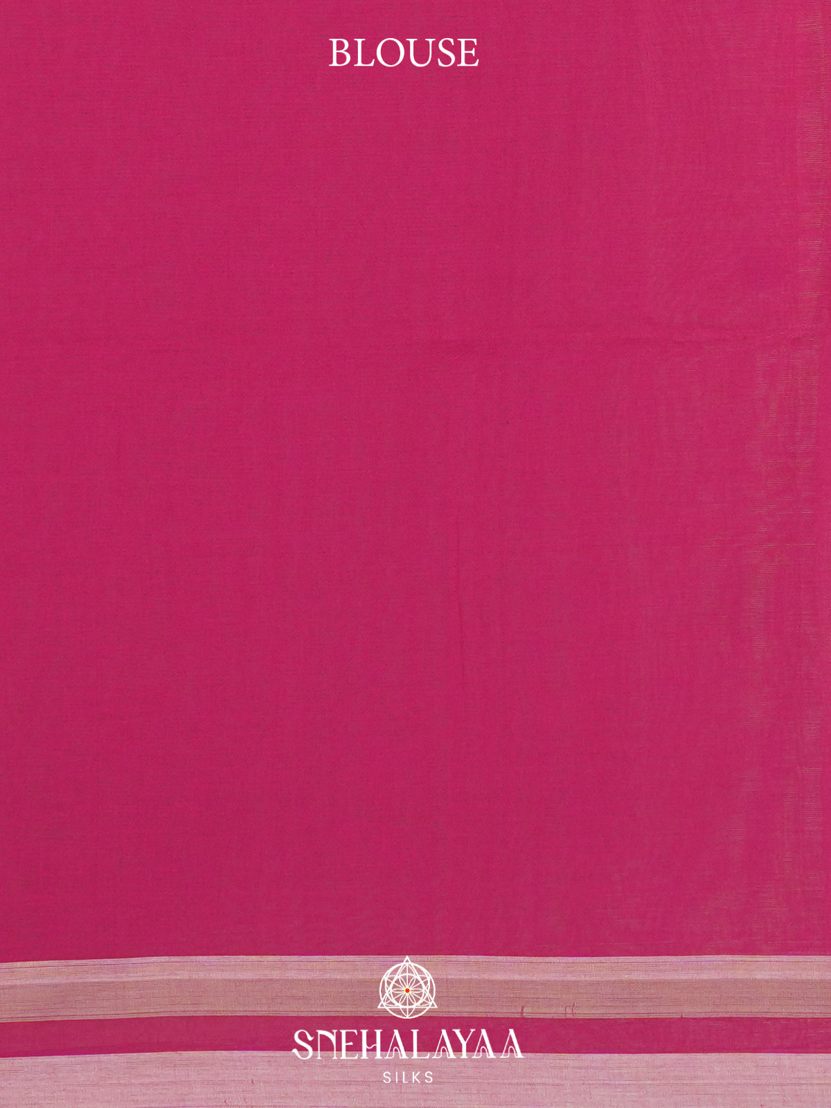 Magenta Bengal Cotton Saree