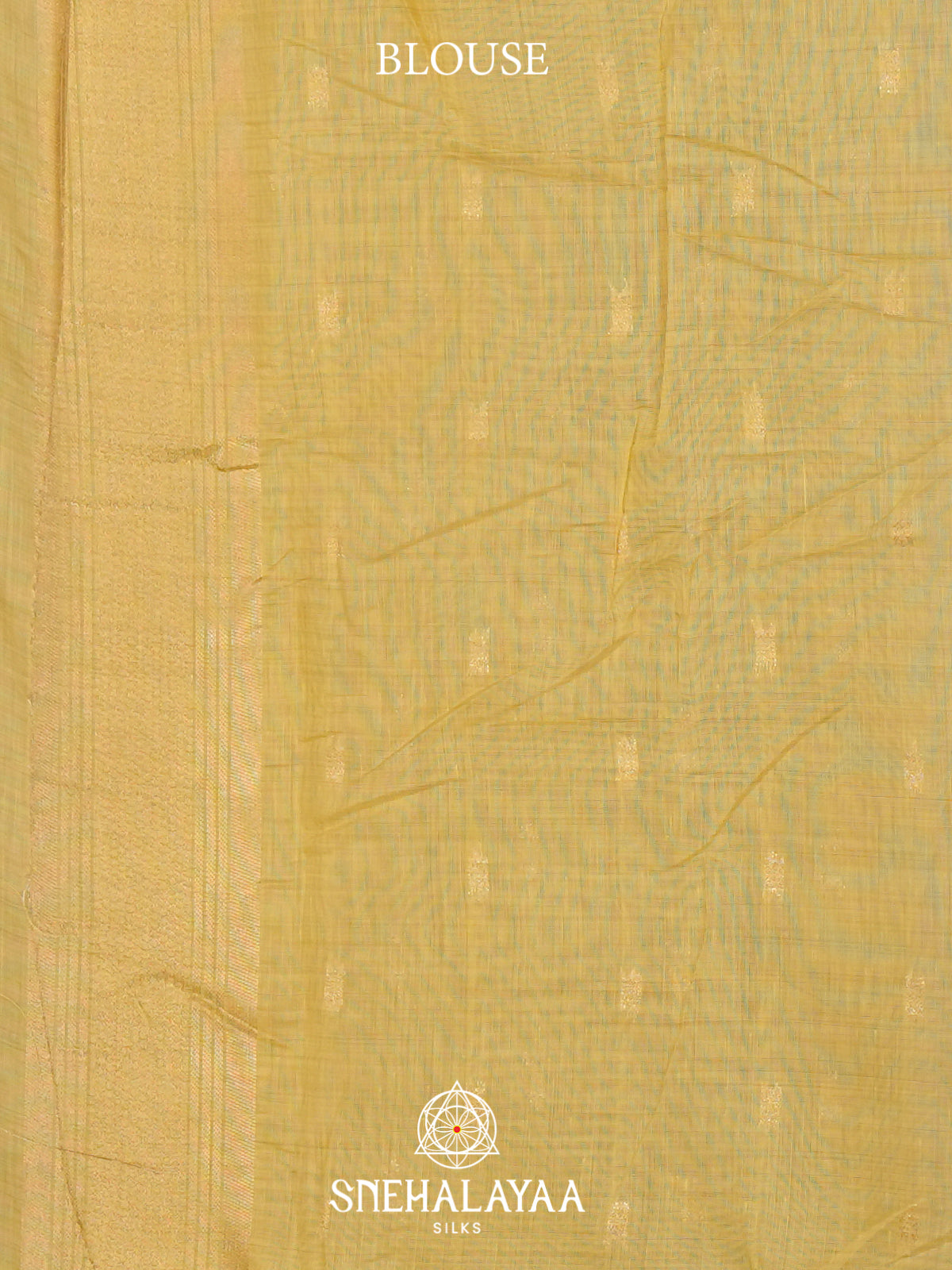 Yellow Munga Cotton Saree