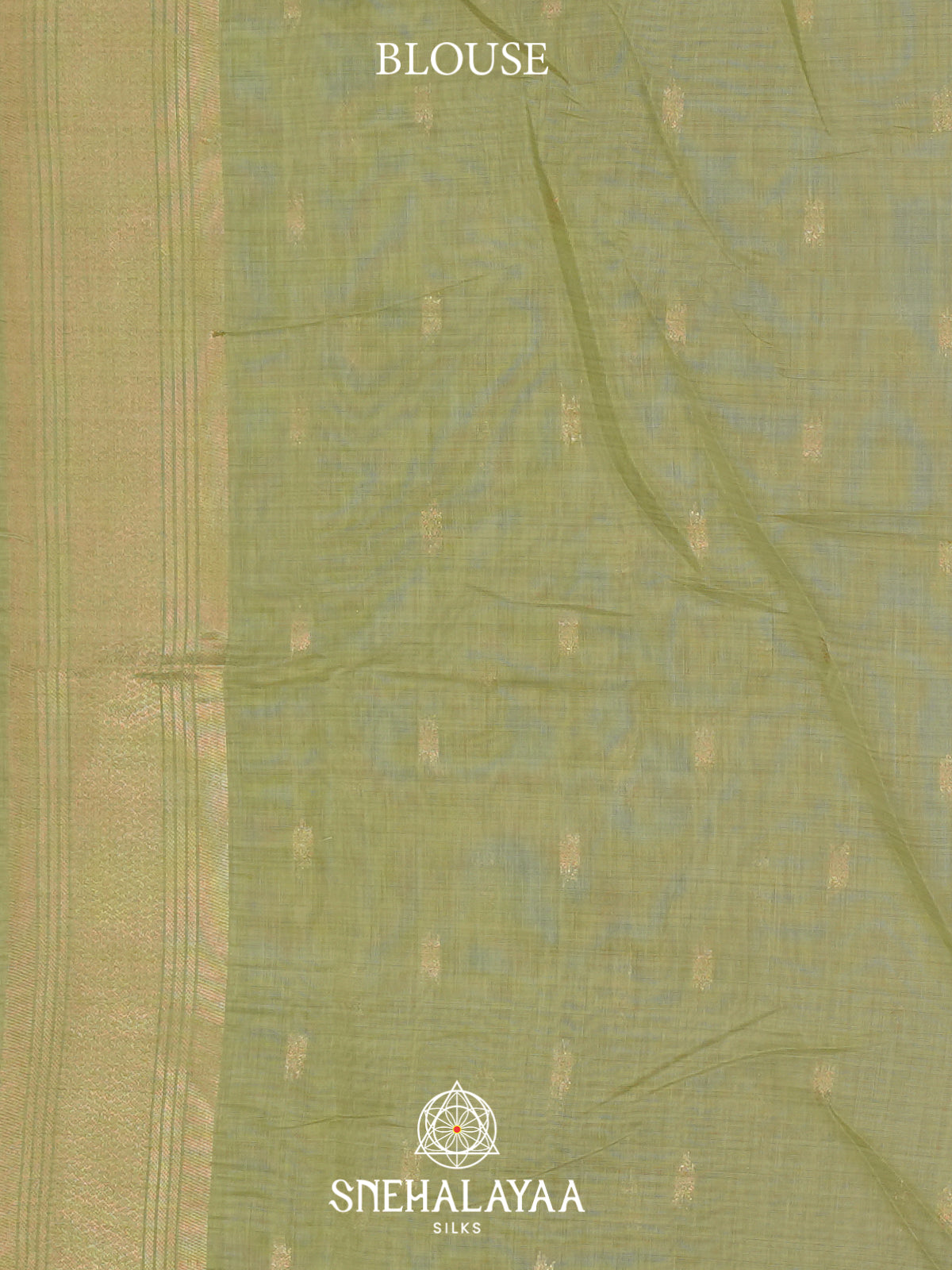 Sage Green Munga Cotton Saree