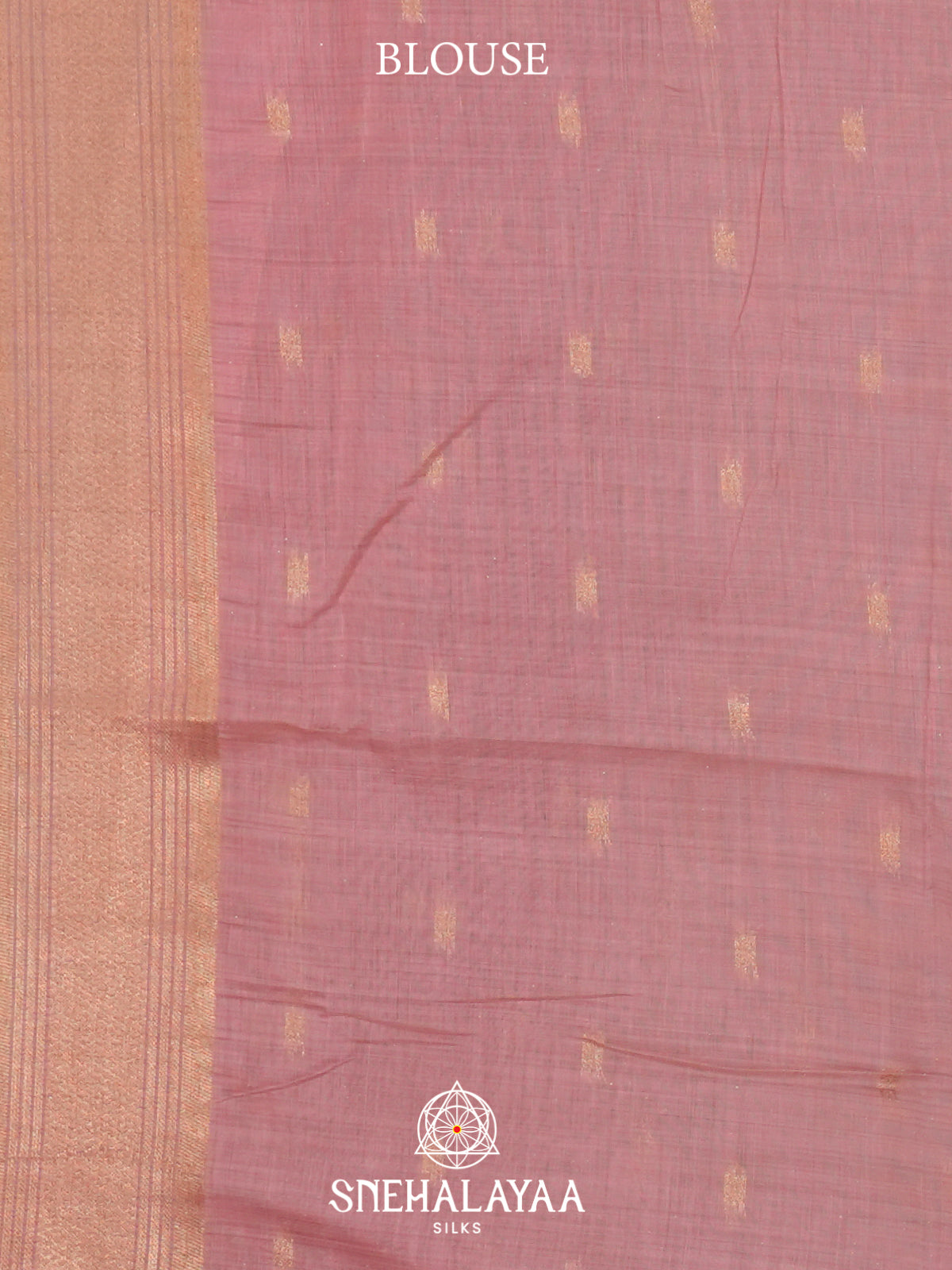 Pink Munga Cotton Saree