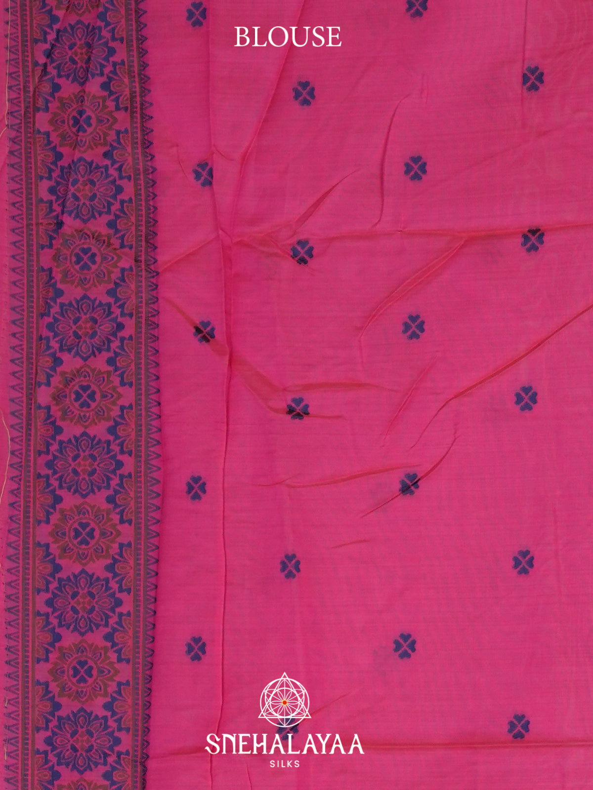 Lilac Munga Cotton Saree