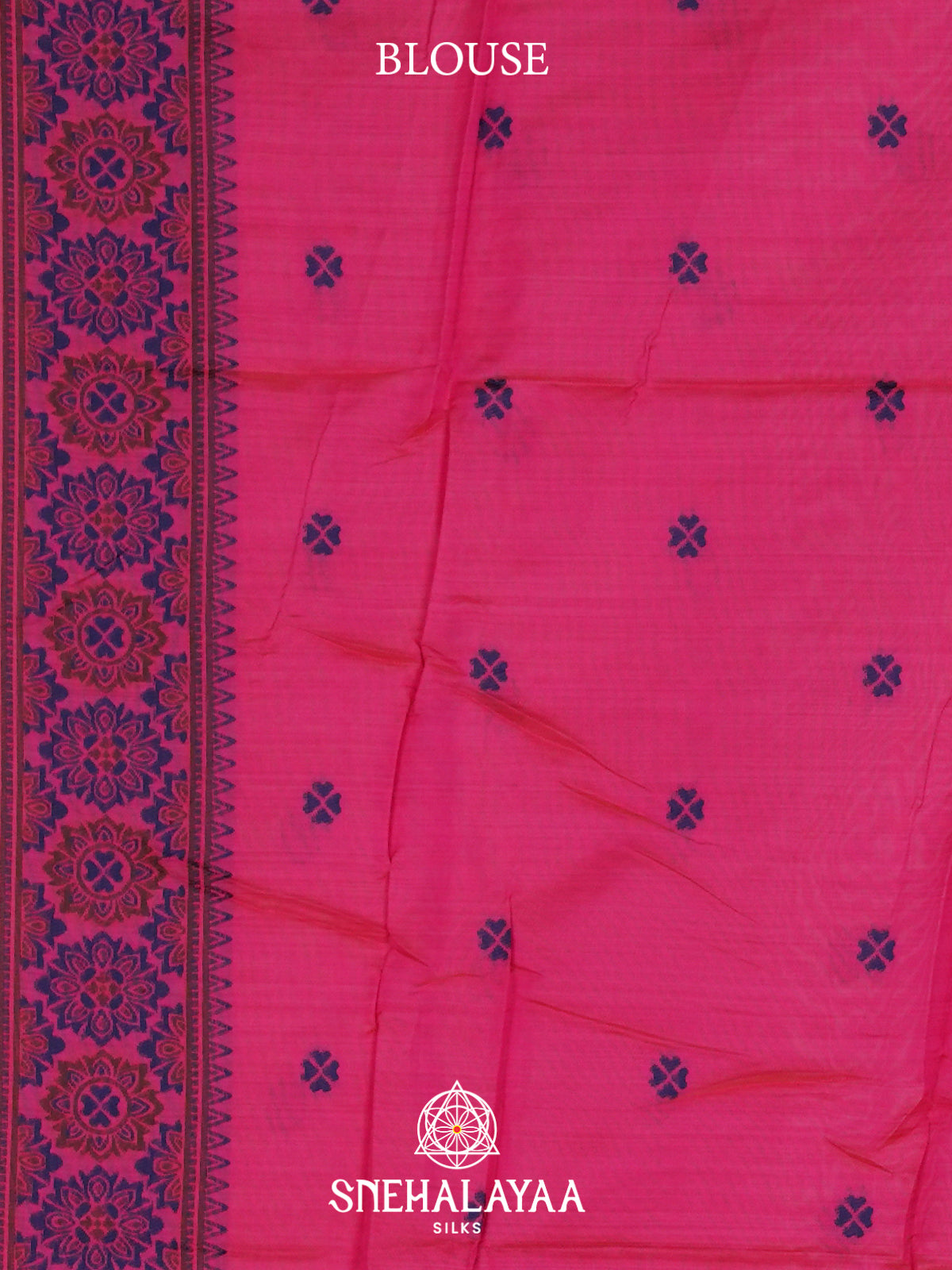 Peach Munga Cotton Saree